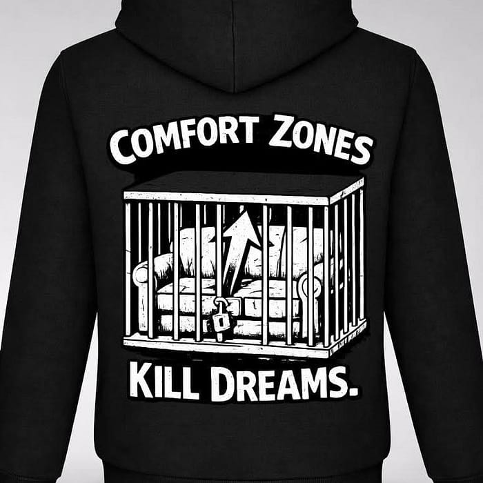 Bluza BeBoLD. z kapturem czarna - Comfort Zones